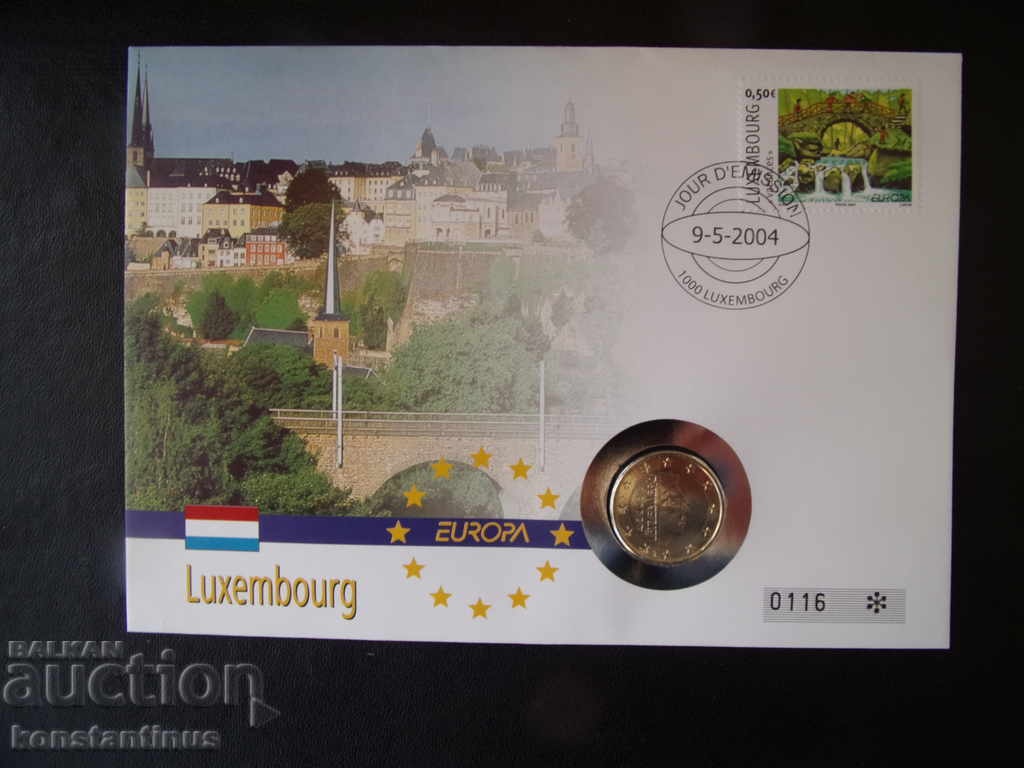 NUMISBRIEFE Luxembourg 1 Euro 2003 UNC Rare