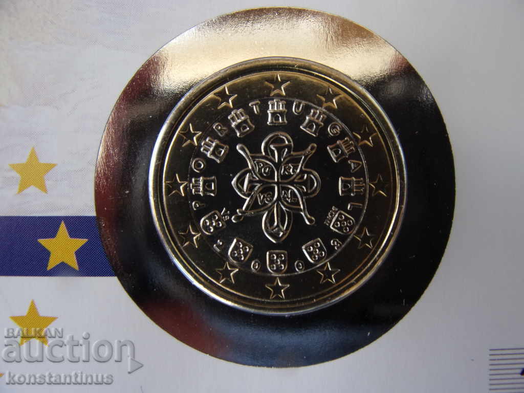 NUMISBRIEFE Πορτογαλία 1 Euro 2003 UNC Σπάνια με τιμή € 10.23 | 20.01 BGN NUMISBRIEFE Πορτογαλία 1 Euro 2003 UNC Σπάνια με τιμή € 10.23 | 20.01 BGN