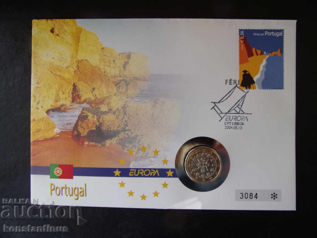 NUMISBRIEFE Πορτογαλία 1 Euro 2003 UNC Σπάνια