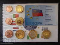 Σειρά δοκιμής Λιχτενστάιν Euro 2004 UNC Rare