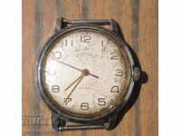 ceas de mână bărbătesc rus vechi Vostok 18 pietre și lucrări