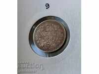 Bulgaria 50 cent 1912 silver.
