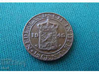 Dutch India ½ Cent 1945 Rare