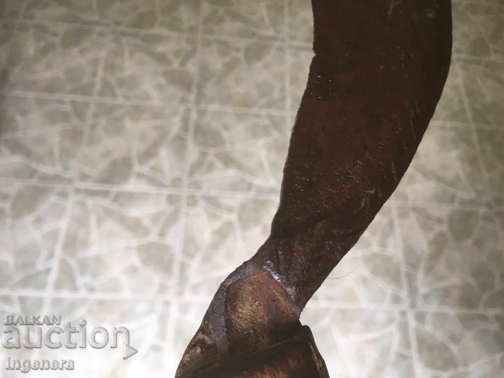 SICK FORGED OLD TOOL ORNAMENTS - 6 SICK FORGED OLD TOOL ORNAMENTS - 6