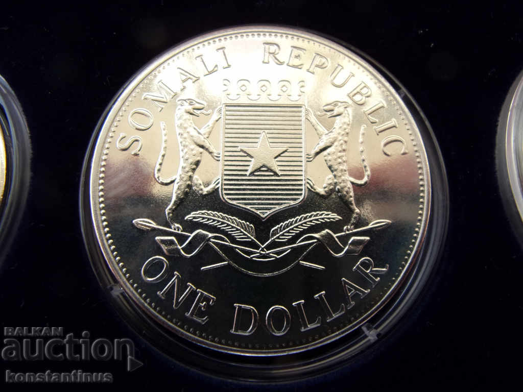 Σομαλία 4 x 1 δολάριο 2005 Σπάνια UNC - 6