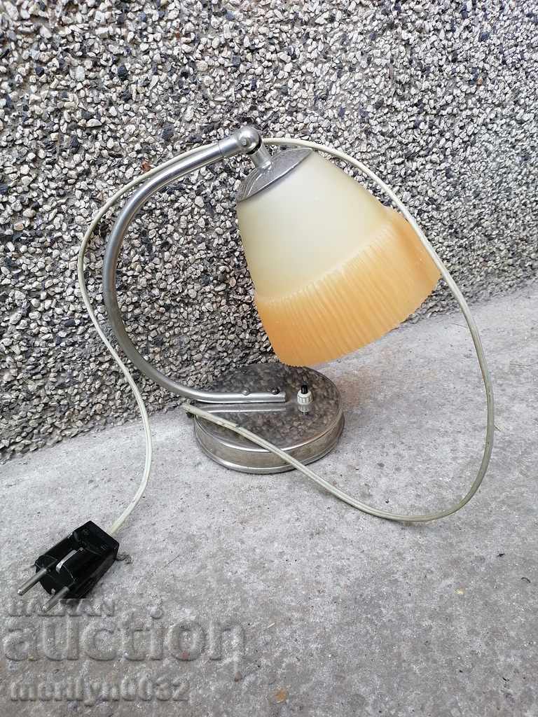 Abajur vechi cu lampă electrică de noapte, felinar, bec - 7 Abajur vechi cu lampă electrică de noapte, felinar, bec - 7