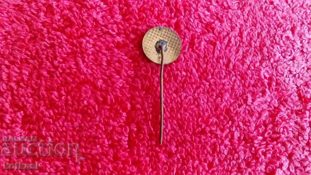 Delivery of Old social badge pin TNTM Silistra excellent Delivery of Old social badge pin TNTM Silistra excellent