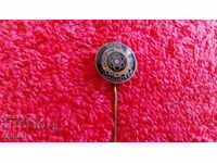 Old social badge pin TNTM Silistra excellent