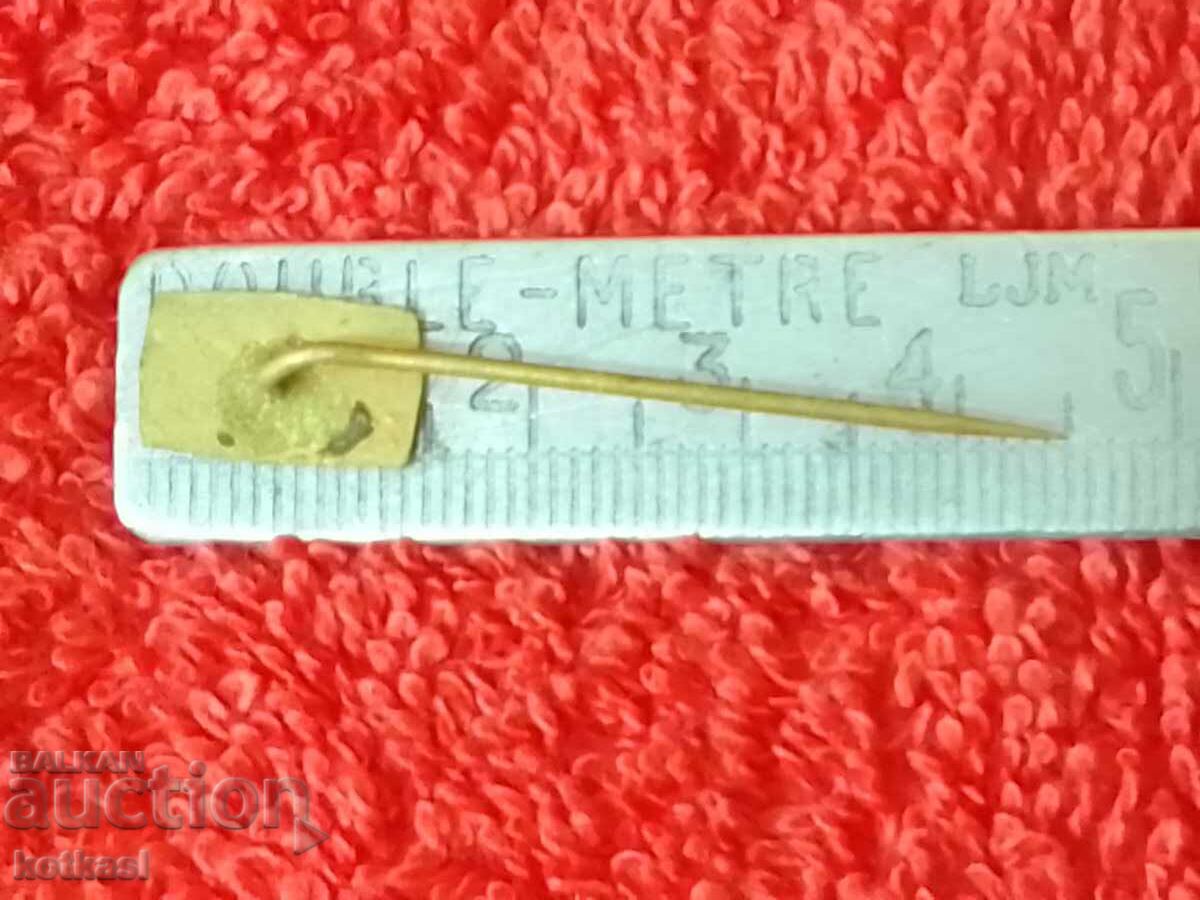 Old social sports badge bronze pin Poland with price 3.50 BGN | € 1.79 Old social sports badge bronze pin Poland with price 3.50 BGN | € 1.79