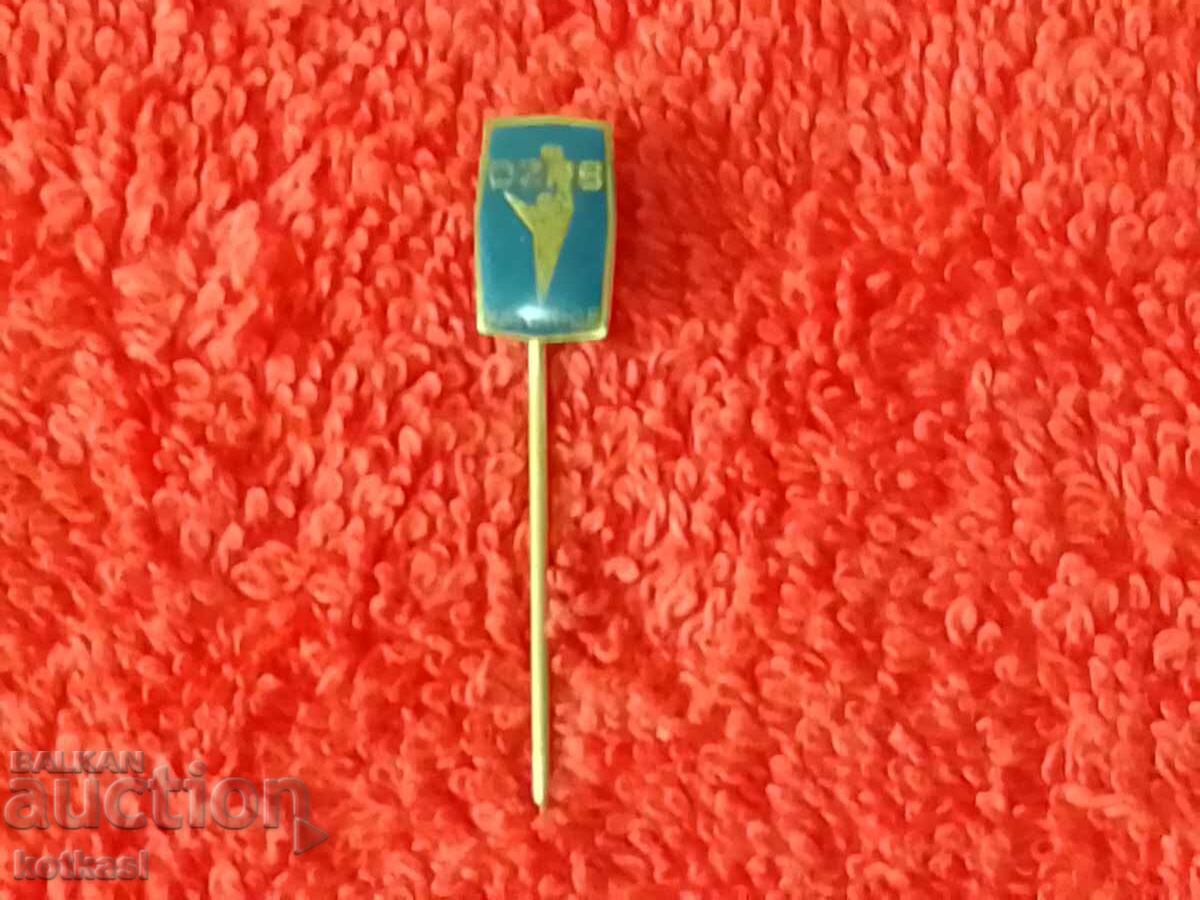 Delivery of Old social sports badge bronze pin Poland Delivery of Old social sports badge bronze pin Poland