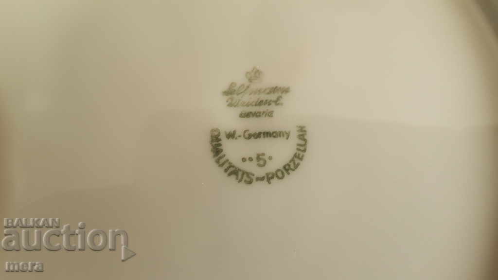 Large old porcelain bowl - Bavaria - 5 Large old porcelain bowl - Bavaria - 5