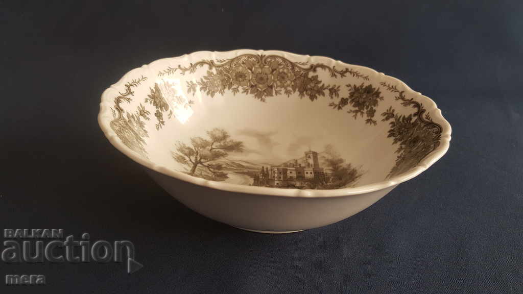 Large old porcelain bowl - Bavaria