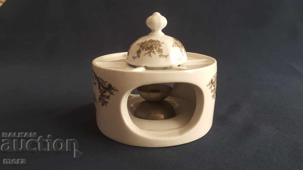 Old porcelain table heating stand - Bavaria with price 85.00 BGN | € 43.46 Old porcelain table heating stand - Bavaria with price 85.00 BGN | € 43.46