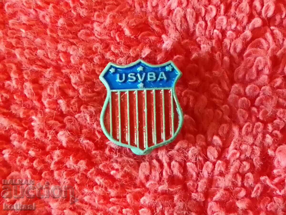 Аукцион Стара спортна значка Волейбол САЩ USVBA Аукцион Стара спортна значка Волейбол САЩ USVBA