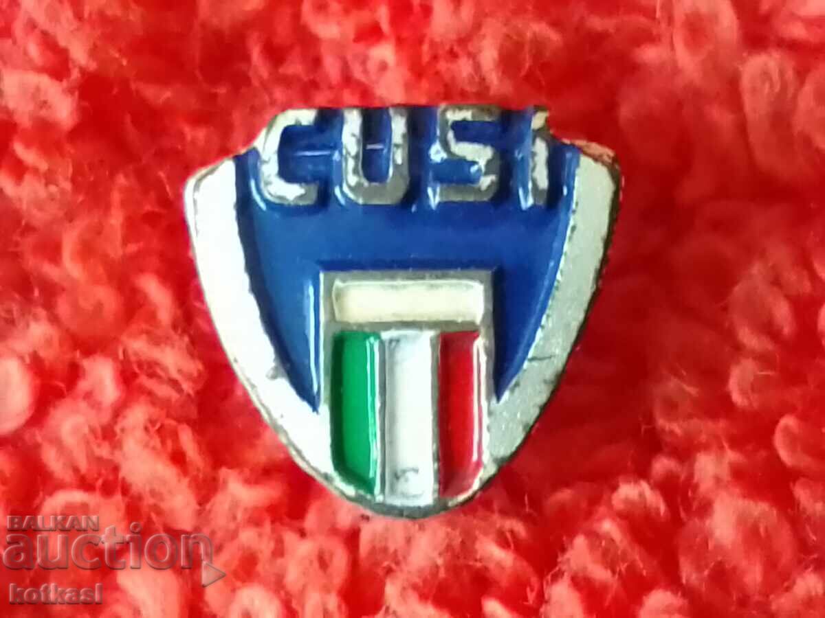 Auction Old sport badge Italy CUSI Auction Old sport badge Italy CUSI