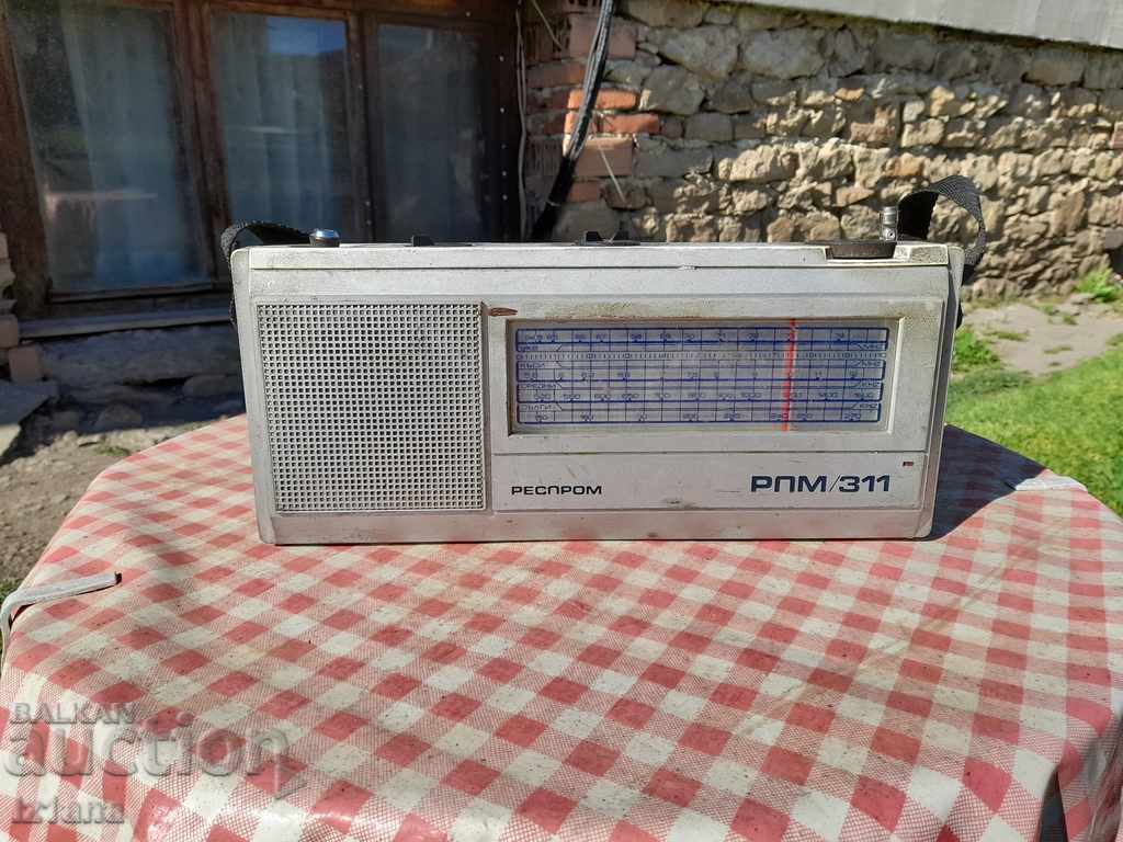 Old radio, radio receiver Resprom RPM 311