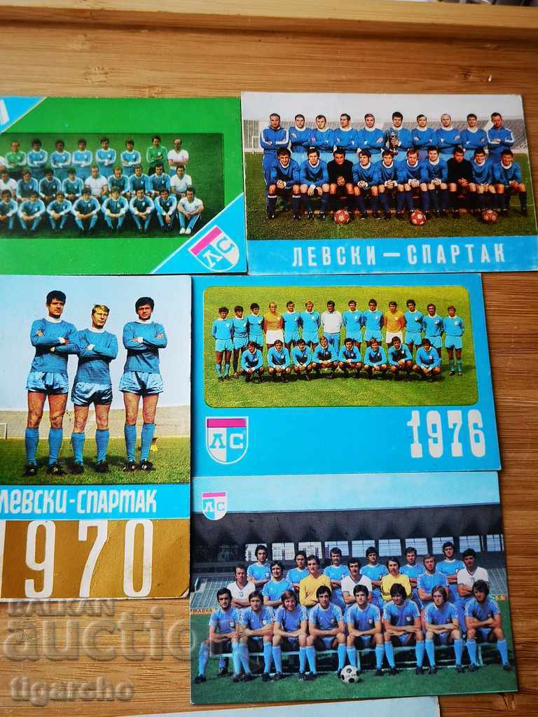 Delivery of Old calendars of Levski Spartak Delivery of Old calendars of Levski Spartak