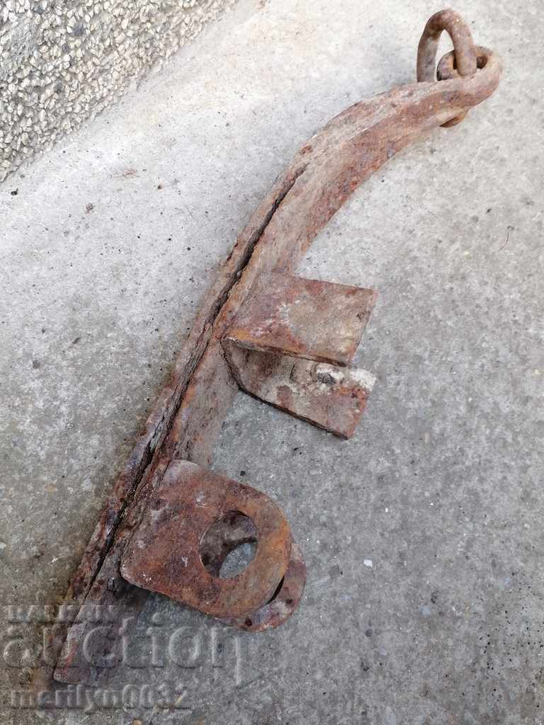Hand forged wagon brake, wrought iron - 6 Hand forged wagon brake, wrought iron - 6