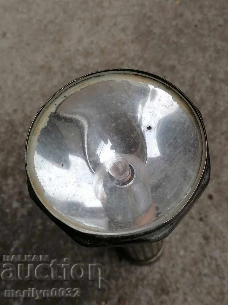 Auction Old social spotlight, lantern, lamp Czechoslovakia Auction Old social spotlight, lantern, lamp Czechoslovakia