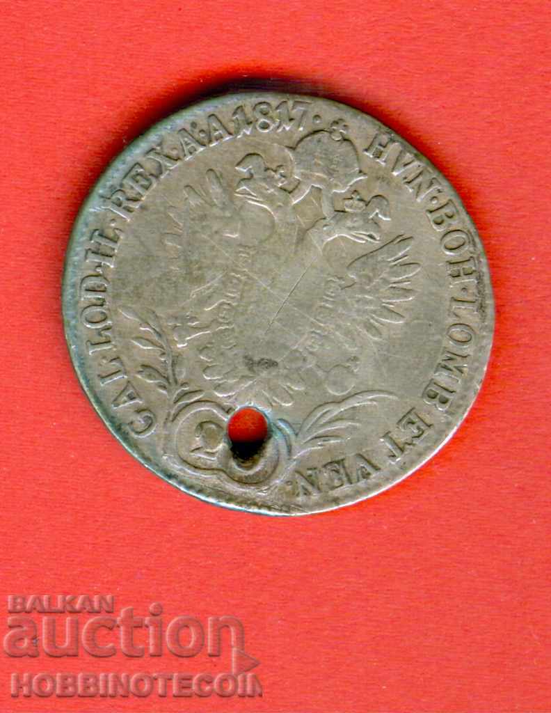 AUSTRIA 20 - issue - issue 1817 - SILVER