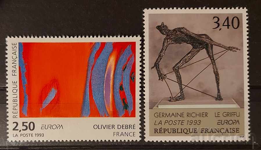 France 1993 Europe CEPT Art / Paintings MNH