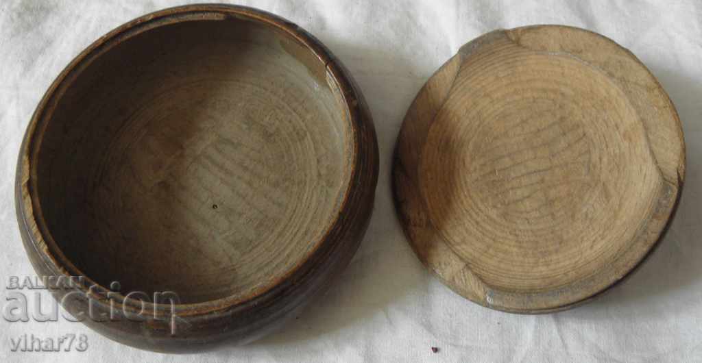 OLD WOODEN SALT CELLAR with price € 39.99 | 78.21 BGN