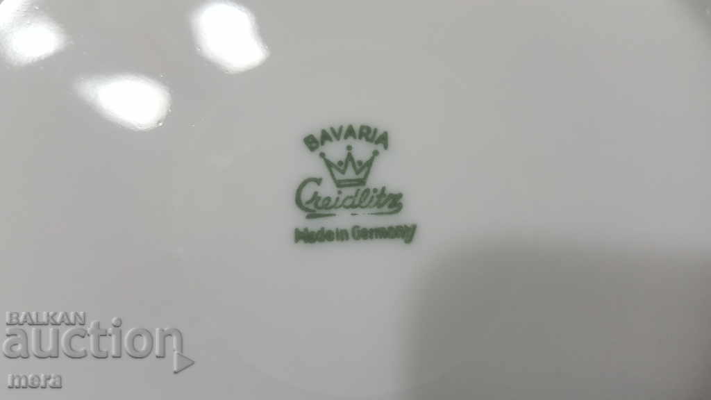 Porcelain plates - Bavaria with floral motifs - 6