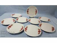 Porcelain plates - Bavaria with floral motifs