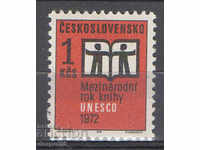 1972. Cehoslovacia. Anul Internațional al cărții.