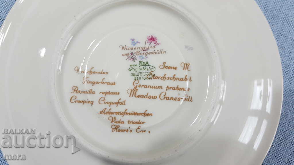 Porcelain plates - Bavaria - 6 Porcelain plates - Bavaria - 6