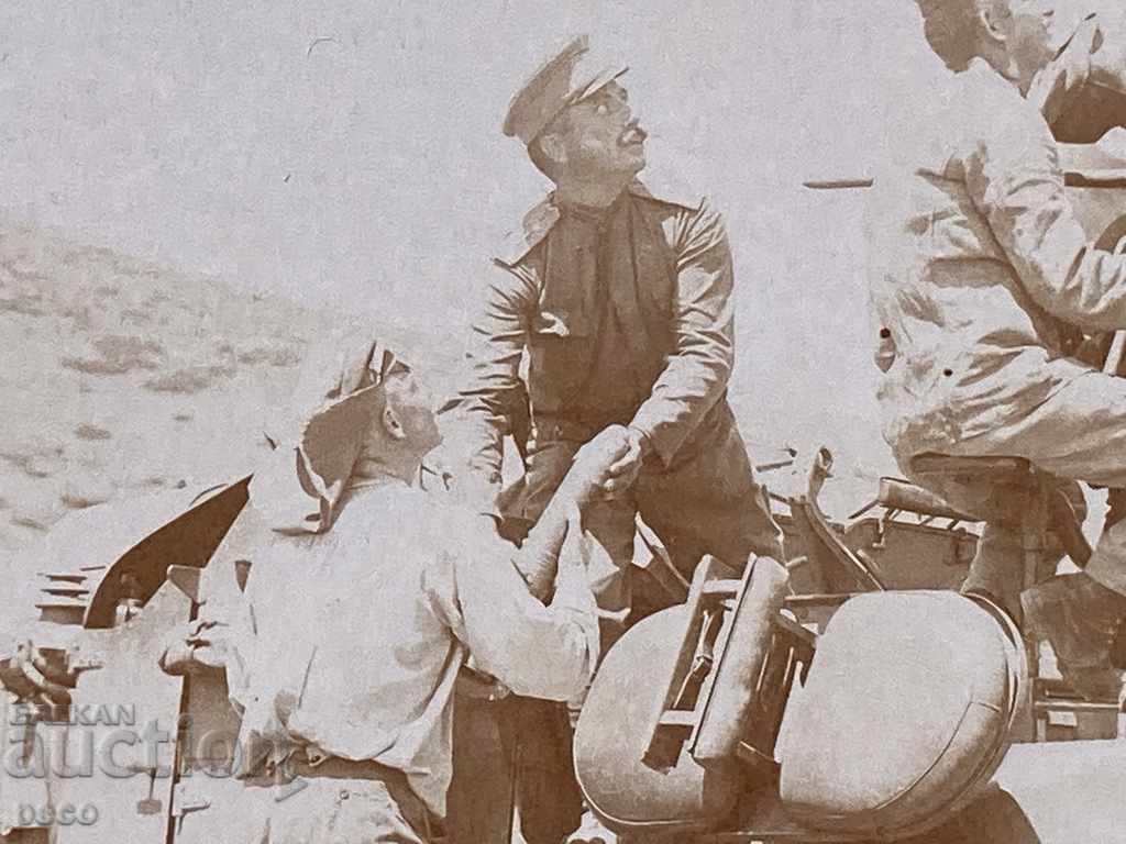 Delivery of Car gun 7.7 cm Leichte Kraftwagengeschütze M1914 Delivery of Car gun 7.7 cm Leichte Kraftwagengeschütze M1914