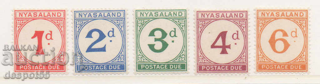 1950. Ниазиленд. Цифрови марки.