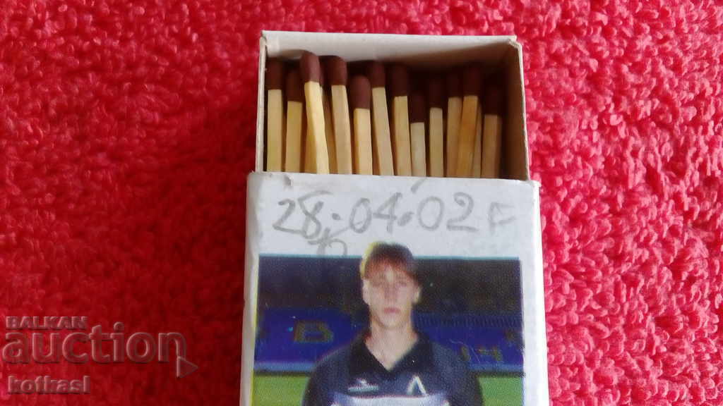 Delivery of Old match Footballer PFC LEVSKI 1914 Georgi Sheitanov Delivery of Old match Footballer PFC LEVSKI 1914 Georgi Sheitanov