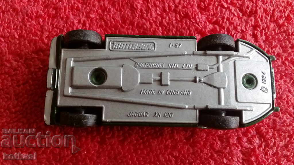 MATCHBOX INTL LTD ENGLAND JAGUAR XK 120 old metal car - 6