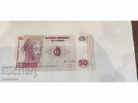50 francs Congo
