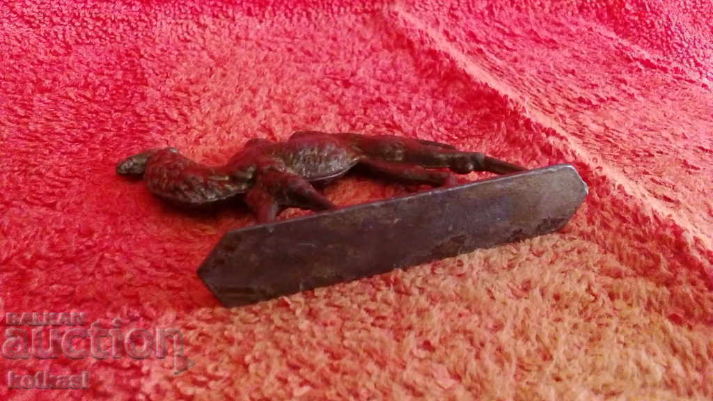 Old metal figure Camilla - 6 Old metal figure Camilla - 6