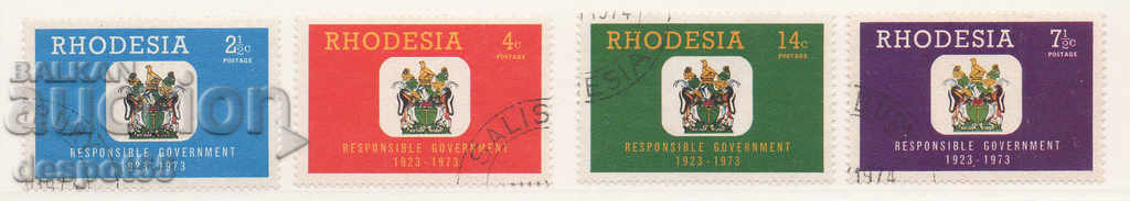 1973. Rhodesia. 50 years of the first government.