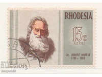 1972. Rhodesia. Famous Rhodesians - Robert Moffett.