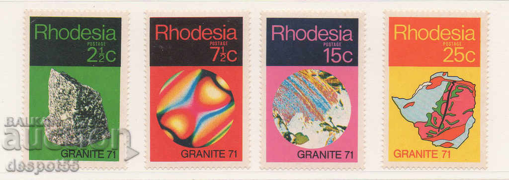 1971. Rodezia. Congresul internațional al geologilor.