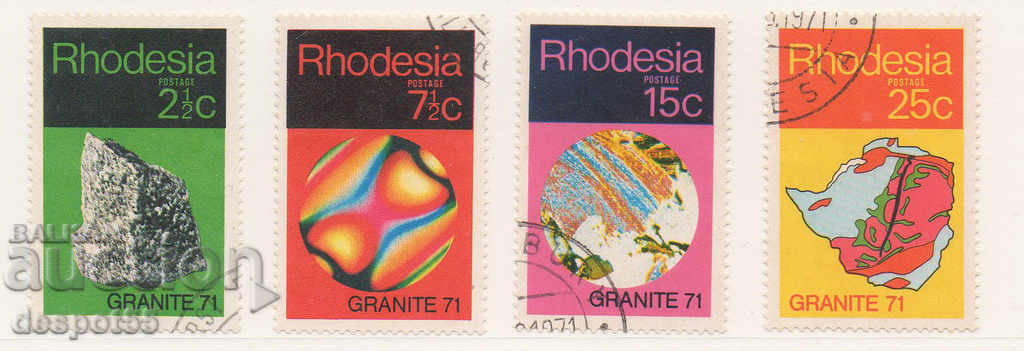 1971. Rodezia. Congresul internațional al geologilor.