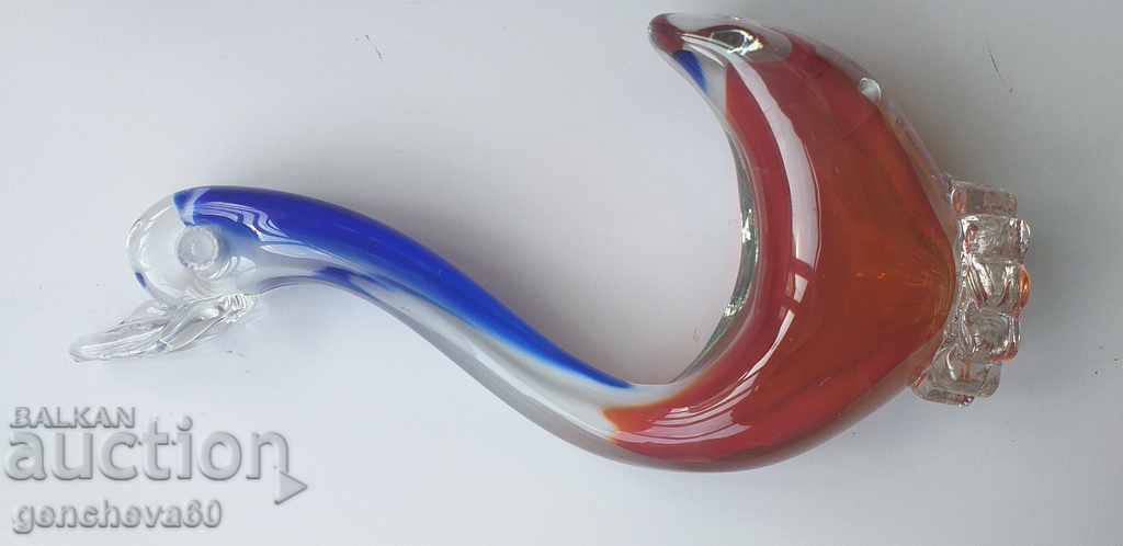 Δημοπρασία Μεγάλη κρυστάλλινη πάπια / Μουράνο