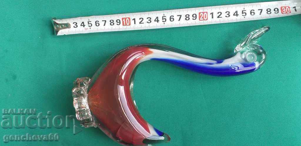 Μεγάλη κρυστάλλινη πάπια / Μουράνο - 5