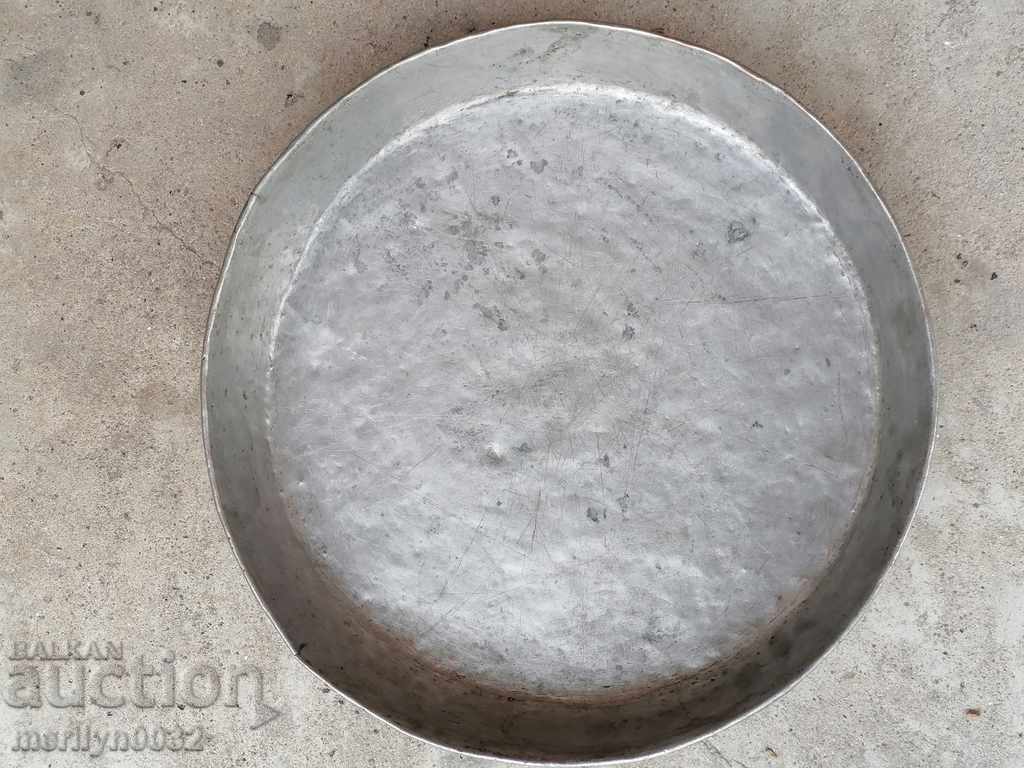 Copper pot, tray, baker, blue - 5 Copper pot, tray, baker, blue - 5