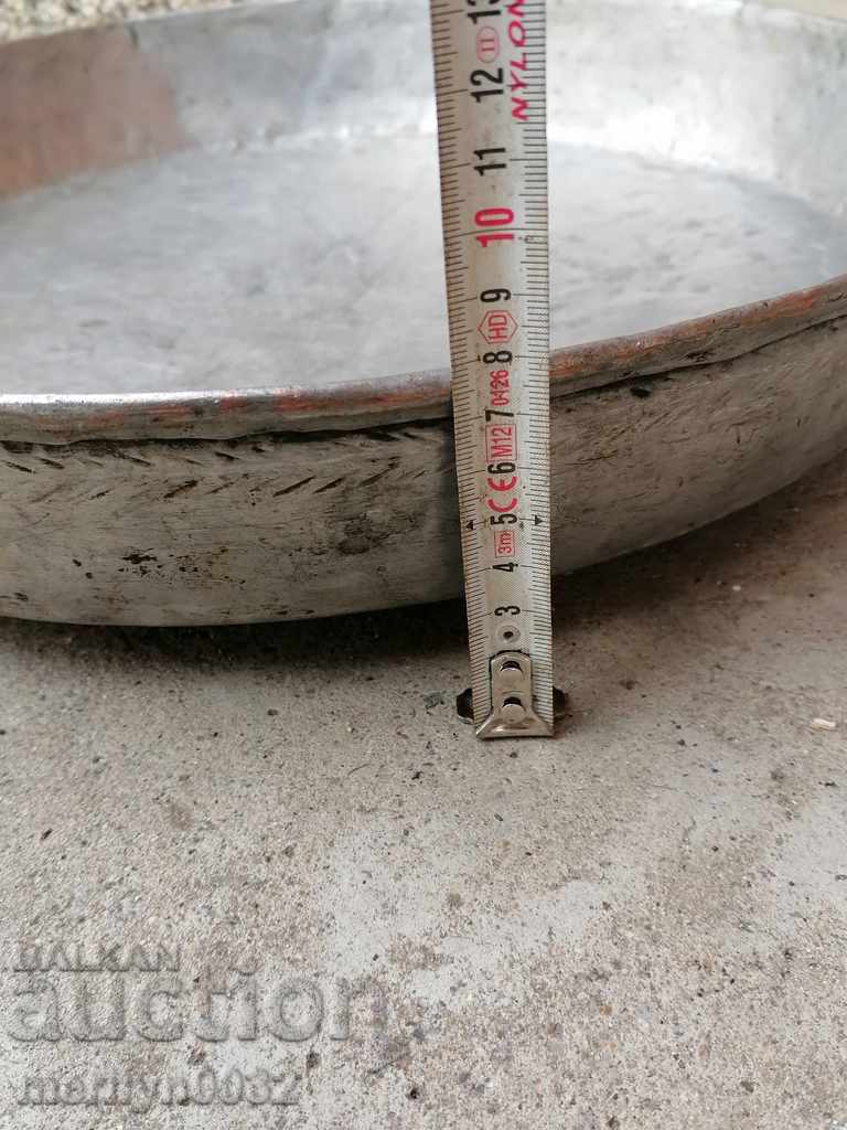 Copper pot, tray, baker, blue - 7 Copper pot, tray, baker, blue - 7