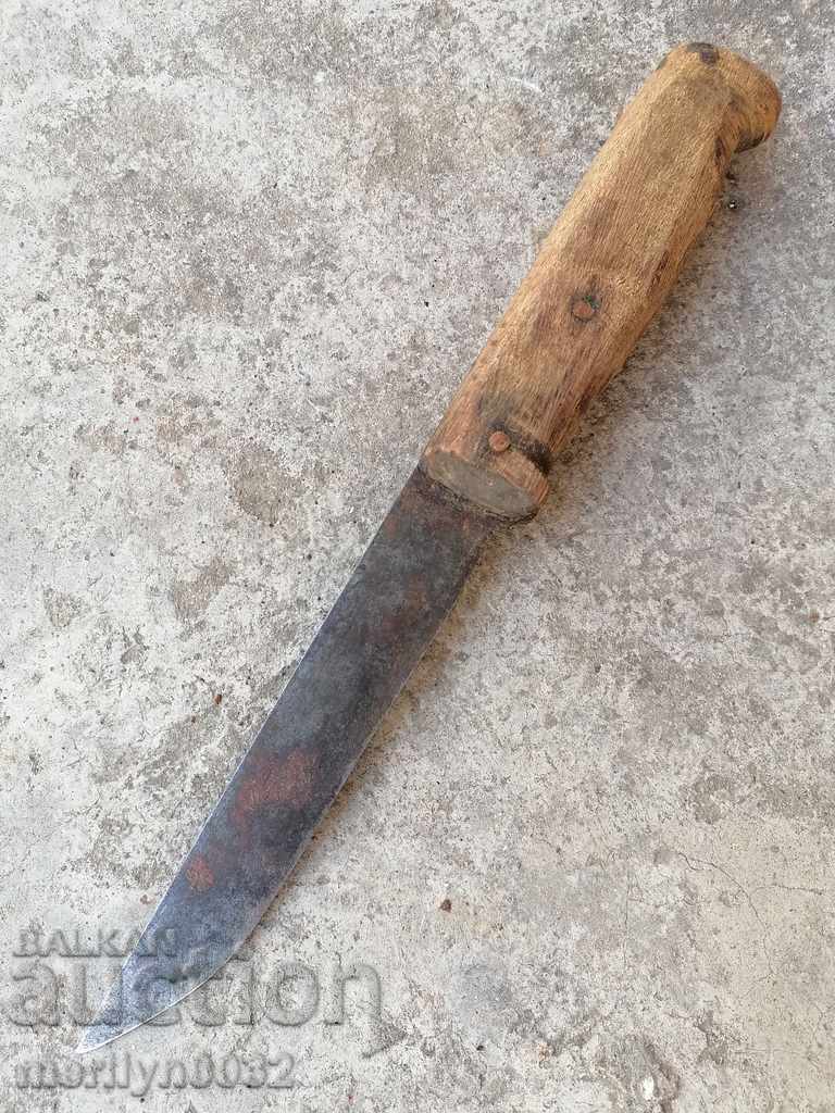 Old butcher, knife, knife blade with price 46.00 BGN | € 23.52