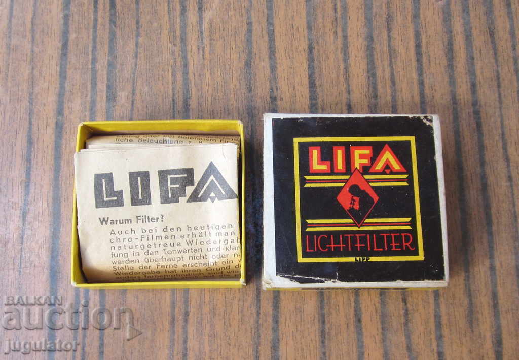 old German unused green filter LIFA - 5 old German unused green filter LIFA - 5