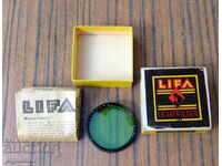 old German unused green filter LIFA