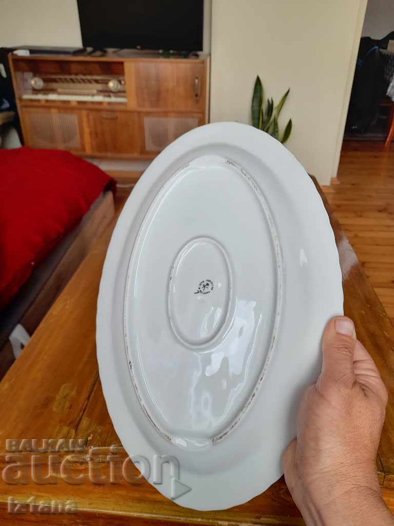 Old porcelain plate, plate - 6 Old porcelain plate, plate - 6