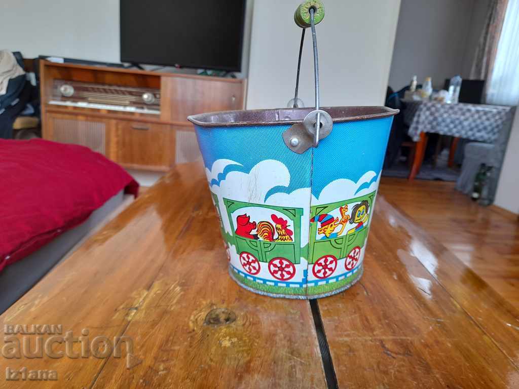 Old children's bucket, bucket with price 25.00 BGN | € 12.78