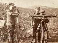 ПСВ Телеметър 1916 г Измерване до земни предмети и аероплани